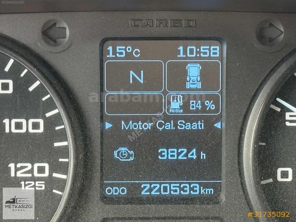 İZGİ'DEN 2023 MODEL 220 BİN KM'DE FORD 1848T ÇEKİCİ