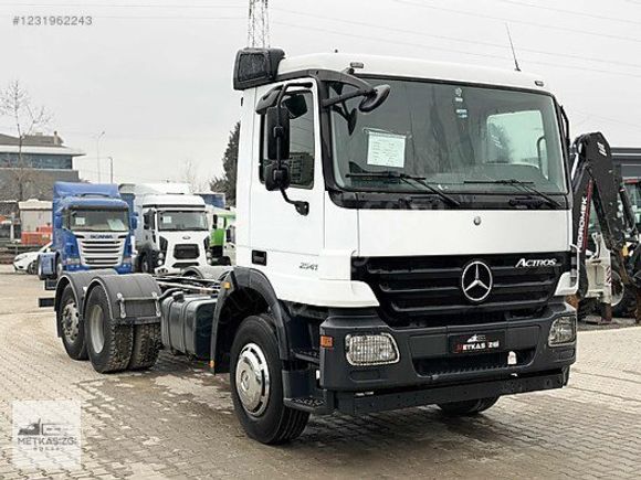 İZGİ'DEN 2006 MODEL MERCEDES ACTROS 2541 L (ÇAÇA) KAMYON