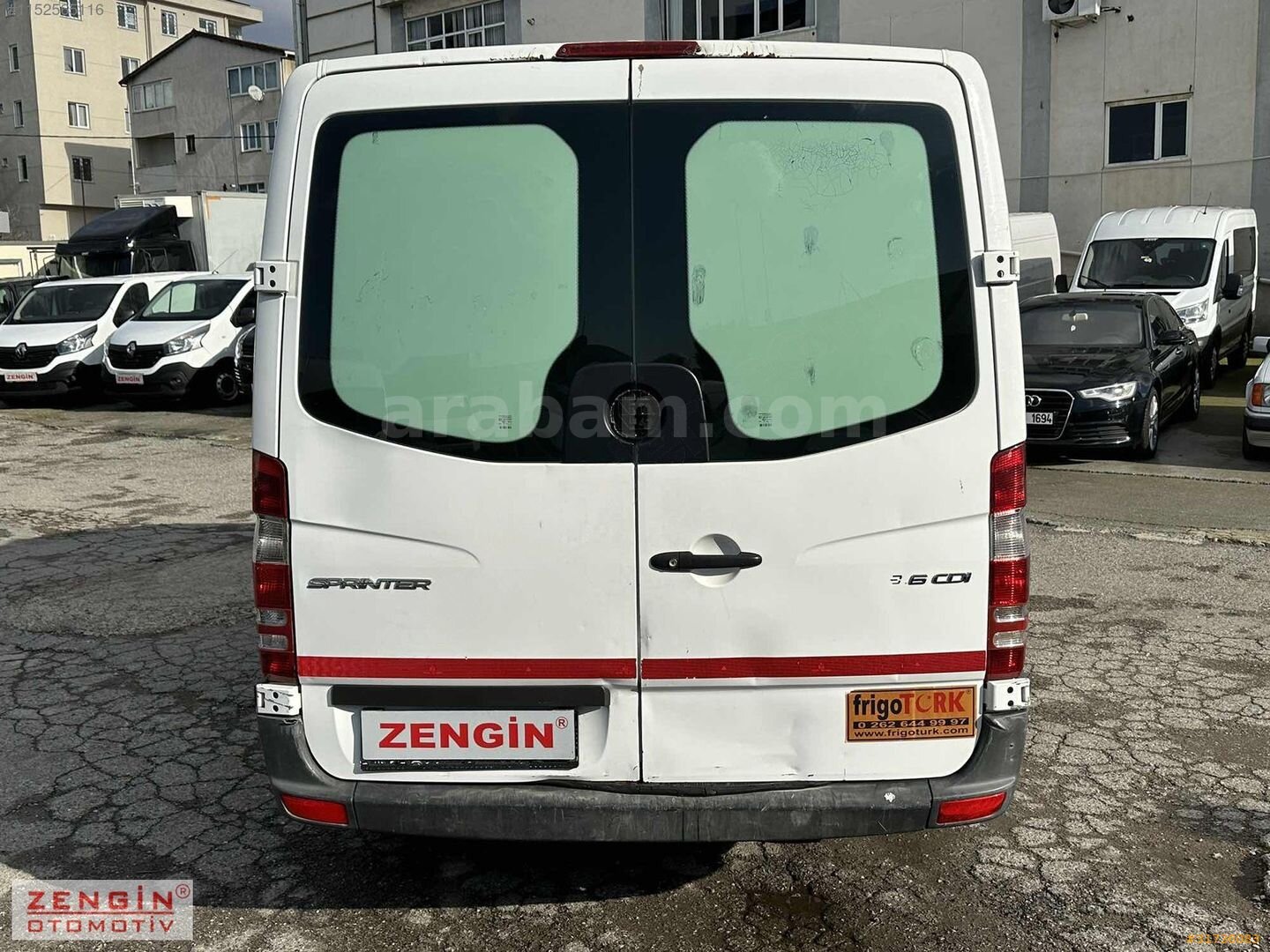 ?ZENGİN'den ?K.KARTI 12 AY TK 2015 SPRINTER 316 CDI FRİGORİFİK 6