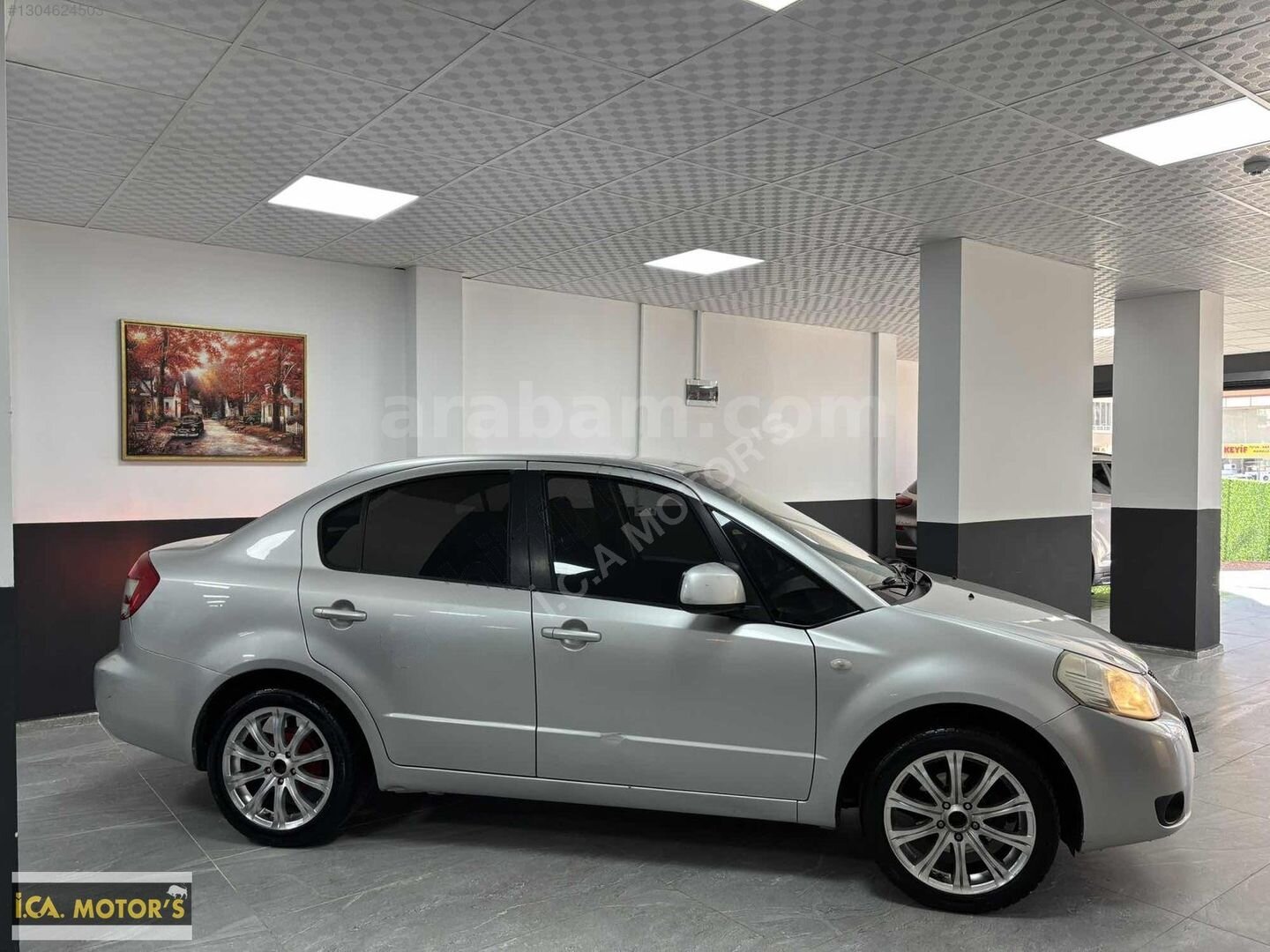Galeriden Suzuki SX4 GL 2008 Model Kırşehir 162.000 km Gri 5