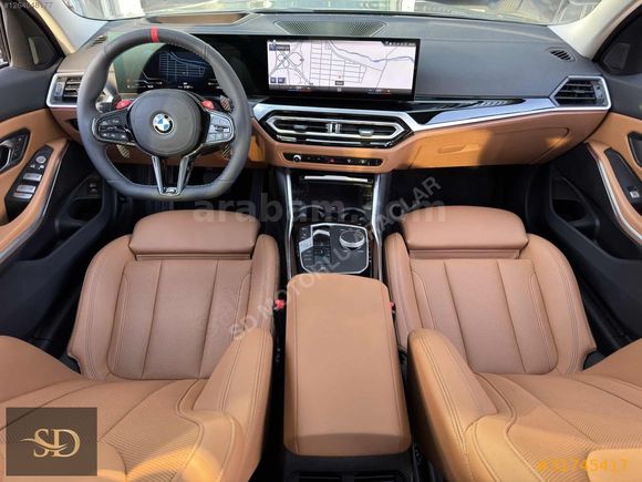 -SD-2024 BMW 3.20İ MSPORT SHADOW 19 JANT-TABA-LAZR-HEADUP-OTONOM