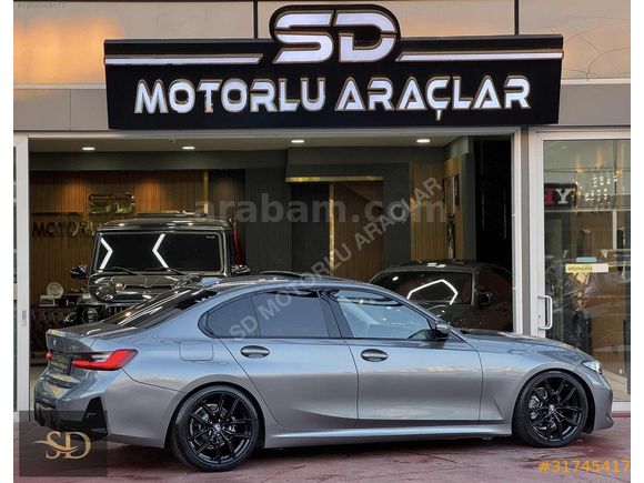 -SD-2024 BMW 3.20İ MSPORT SHADOW 19 JANT-TABA-LAZR-HEADUP-OTONOM