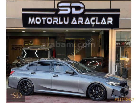 -SD-2024 BMW 3.20İ MSPORT SHADOW 19 JANT-TABA-LAZR-HEADUP-OTONOM