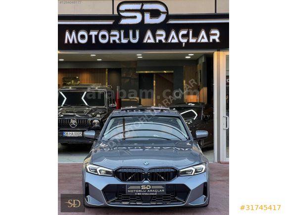 -SD-2024 BMW 3.20İ MSPORT SHADOW 19 JANT-TABA-LAZR-HEADUP-OTONOM