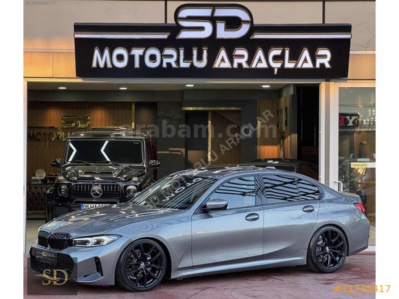 -SD-2024 BMW 3.20İ MSPORT SHADOW 19 JANT-TABA-LAZR-HEADUP-OTONOM