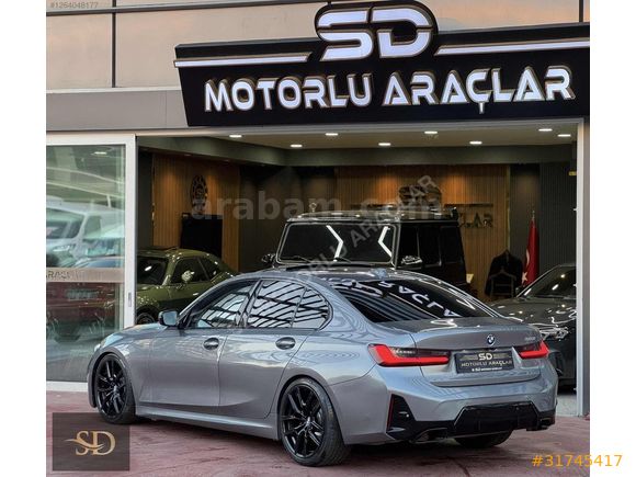 -SD-2024 BMW 3.20İ MSPORT SHADOW 19 JANT-TABA-LAZR-HEADUP-OTONOM