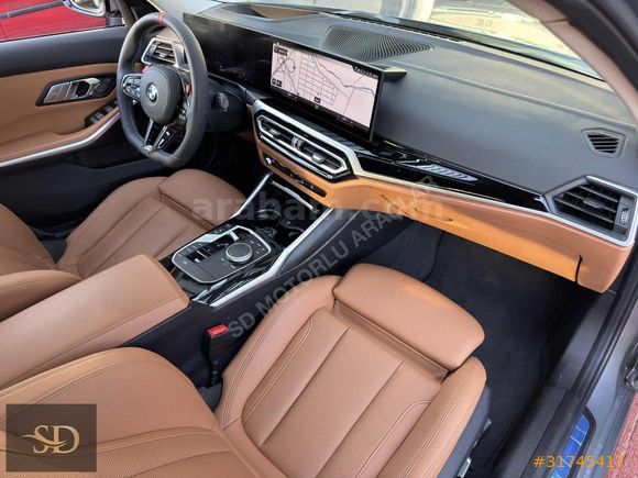 -SD-2024 BMW 3.20İ MSPORT SHADOW 19 JANT-TABA-LAZR-HEADUP-OTONOM