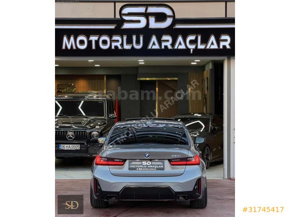 -SD-2024 BMW 3.20İ MSPORT SHADOW 19 JANT-TABA-LAZR-HEADUP-OTONOM
