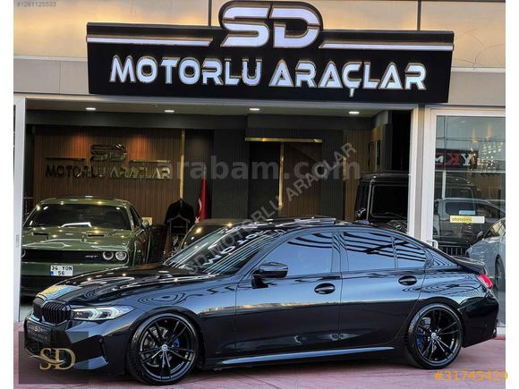 -SD-2022 BMW 3.20İ MSPORT YENİ EKRAN BOYASIZ-SHADOW-HEADUP-19JNT