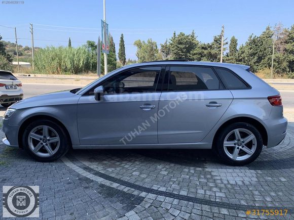 TUHAN MOTORS 2020 AUDİ A3 SPORTBACK DYNAMİC+PRESTİGE CAM TAVAN