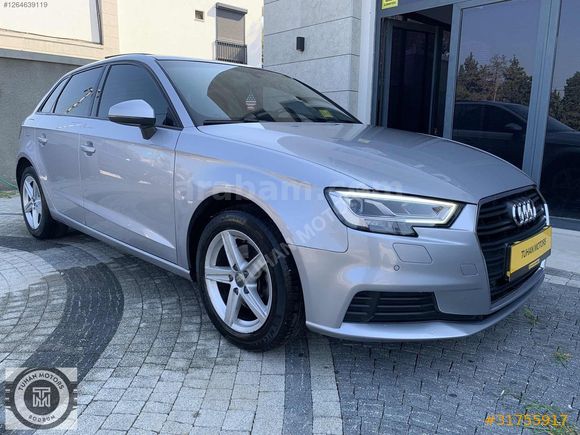 TUHAN MOTORS 2020 AUDİ A3 SPORTBACK DYNAMİC+PRESTİGE CAM TAVAN