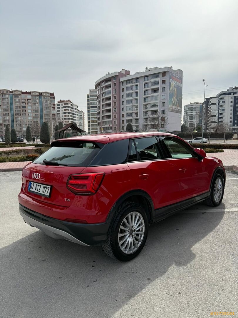 Sahibinden Audi Q2 1.6 TDI Design 2018 Model Konya 71.000 km Kırmızı 2