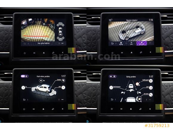 2023 RENAULT ZOE INTENSE Ş.TKP_CARPLAY_CRUISE_K.SRJ_HATASIZ