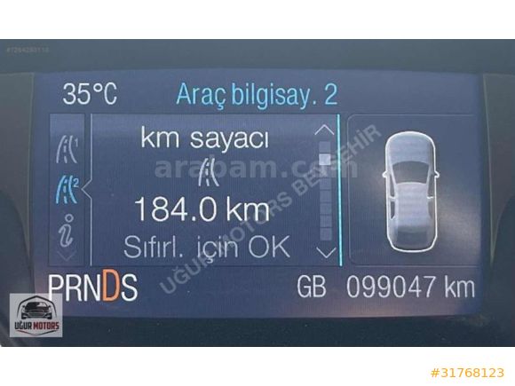 99000 km de 4x4 otomatik vites