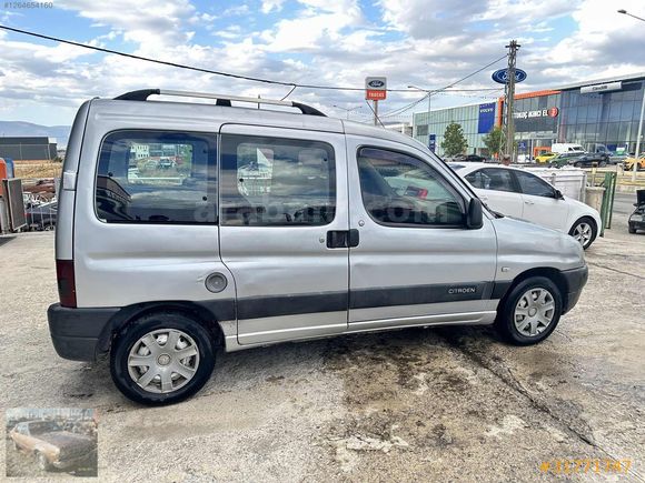 2002 CİTRÖEN BERLİNGO 1.9 D ÇİFT SÜRGÜ KLİMALI OTOMOBİL RUHSATLI