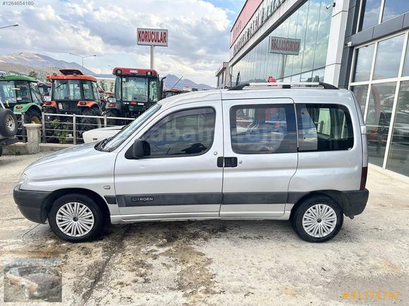 2002 CİTRÖEN BERLİNGO 1.9 D ÇİFT SÜRGÜ KLİMALI OTOMOBİL RUHSATLI