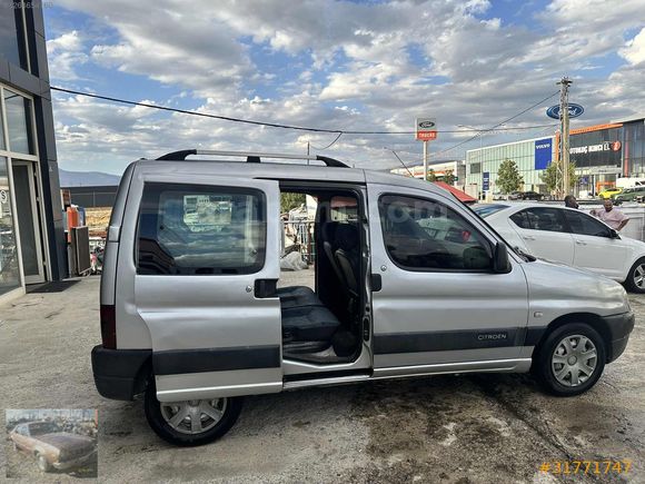 2002 CİTRÖEN BERLİNGO 1.9 D ÇİFT SÜRGÜ KLİMALI OTOMOBİL RUHSATLI