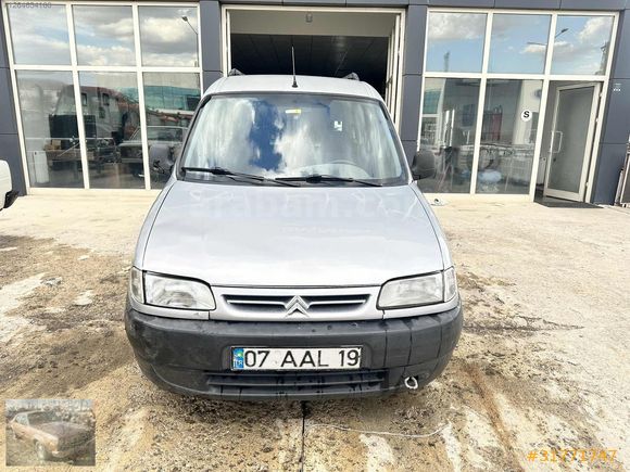2002 CİTRÖEN BERLİNGO 1.9 D ÇİFT SÜRGÜ KLİMALI OTOMOBİL RUHSATLI