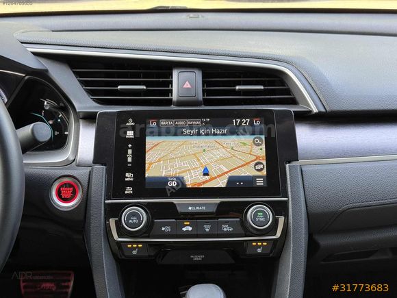 2019 HONDA CİVİC 1.6 İ-VTEC ECO EXECUTİVE FABRİKASYON LPG'Lİ