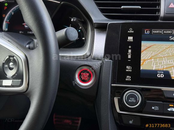 2019 HONDA CİVİC 1.6 İ-VTEC ECO EXECUTİVE FABRİKASYON LPG'Lİ
