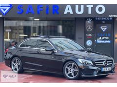 SAFİR AUTO 2017 MERCEDES C200 DİZL AMG 127 BİN KM DE İMZALI SERİ