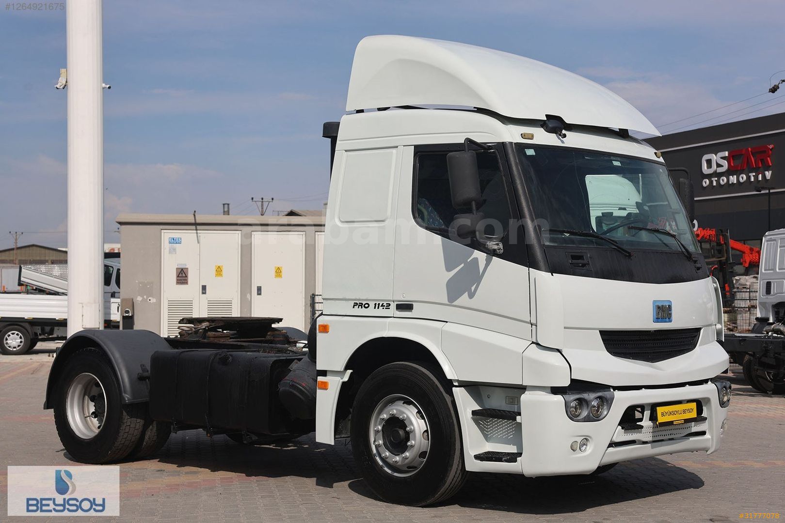 BÜYÜKSOYLU BEYSOY'DAN 2009 BMC PRO1142 ÇEKİCİ K.KARTINA 3 TAKSİT