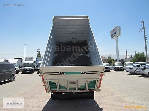 BÜYÜKSOYLU'DAN 2008 ISUZU NKR WIDE LX DAMPERLİ SAC KASA