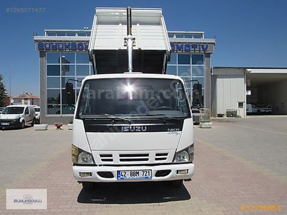 BÜYÜKSOYLU'DAN 2008 ISUZU NKR WIDE LX DAMPERLİ SAC KASA