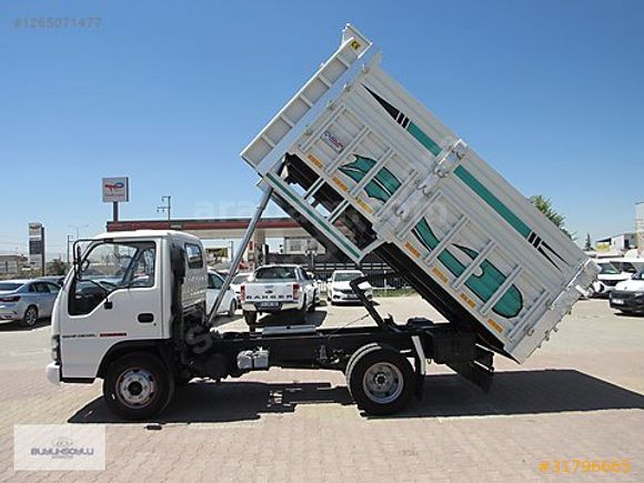 BÜYÜKSOYLU'DAN 2008 ISUZU NKR WIDE LX DAMPERLİ SAC KASA