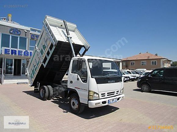 BÜYÜKSOYLU'DAN 2008 ISUZU NKR WIDE LX DAMPERLİ SAC KASA