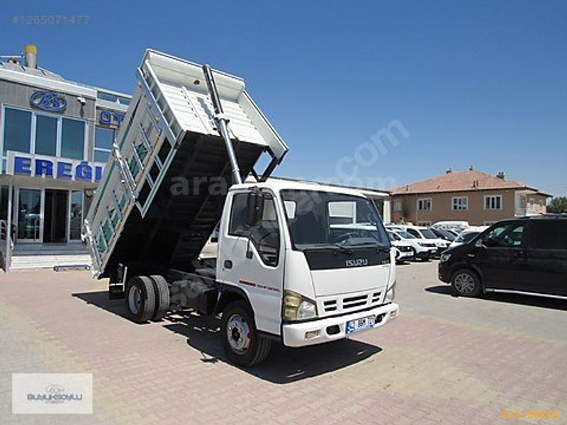 BÜYÜKSOYLU'DAN 2008 ISUZU NKR WIDE LX DAMPERLİ SAC KASA