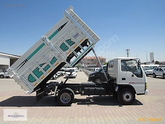 BÜYÜKSOYLU'DAN 2008 ISUZU NKR WIDE LX DAMPERLİ SAC KASA