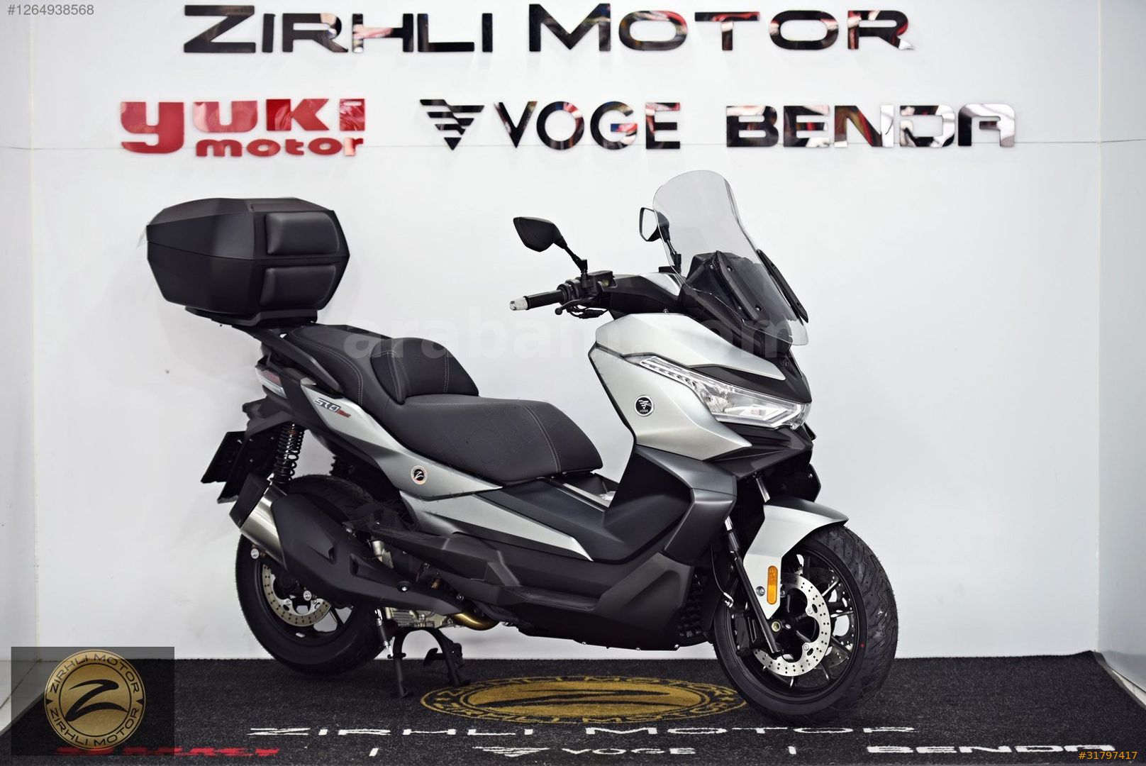Galeriden Voge SR4 Maksi 350 2024 Model İstanbul 0 km Gri