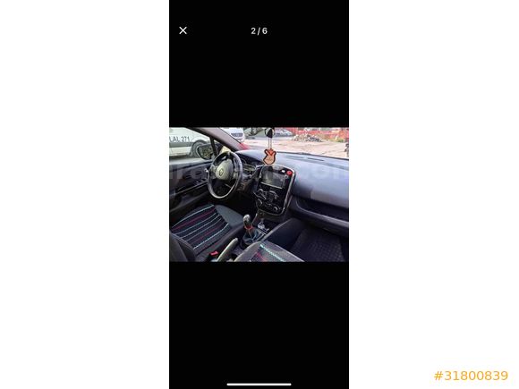 Sahibinden Renault Clio 1.5 dCi Icon 2014 Model  159 km Siyah