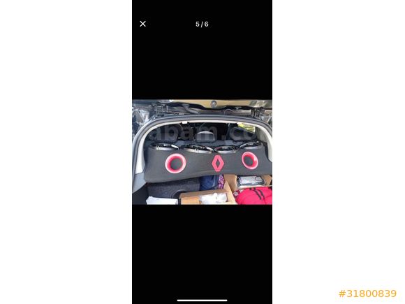 Sahibinden Renault Clio 1.5 dCi Icon 2014 Model  159 km Siyah