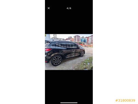 Sahibinden Renault Clio 1.5 dCi Icon 2014 Model  159 km Siyah