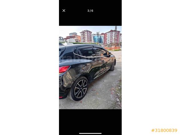 Sahibinden Renault Clio 1.5 dCi Icon 2014 Model  159 km Siyah