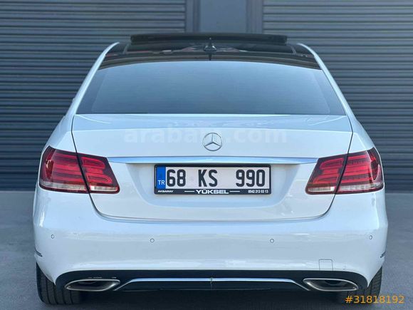 Galeriden Mercedes - Benz E 180 Elite 2013 Model Aksaray