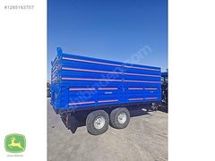 TÜRKTRAKTÖR MARKA TANDEM 10 TON ÇİFT DİNGİL RÖMORK SATILIKTIR.