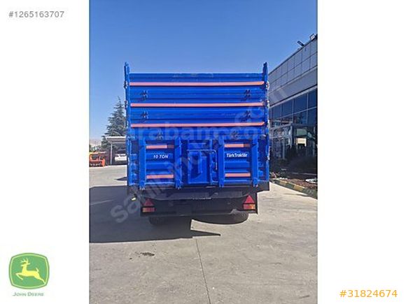 TÜRKTRAKTÖR MARKA TANDEM 10 TON ÇİFT DİNGİL RÖMORK SATILIKTIR.