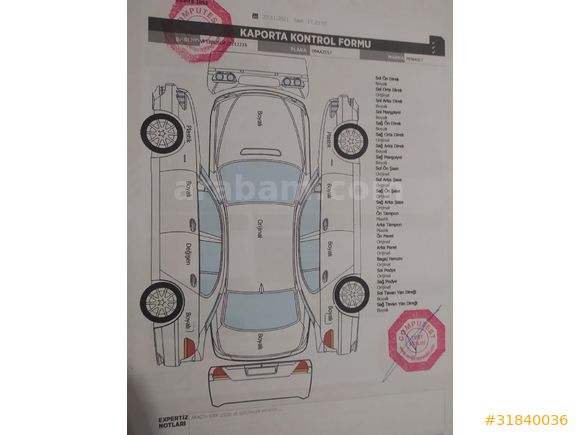 Sahibinden Renault Clio 1.4 RTA 2000 Model