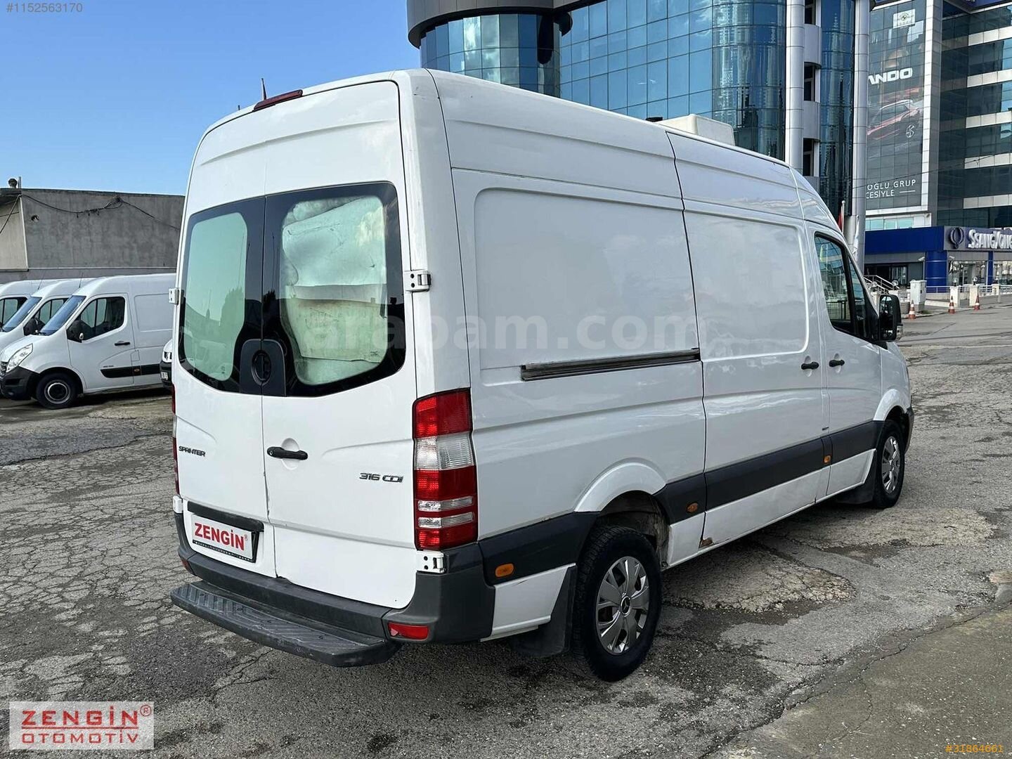 ?ZENGİN'den ?K.KARTI 12 AY TK 2016 SPRINTER 316 CDI FRİGORİFİK 7