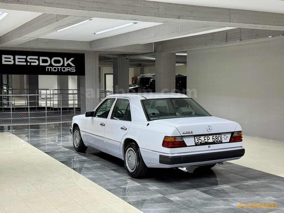 BEŞDOK MOTORS / 1990 MERCEDES 230E ARCTİC WHİTE ORJİNAL