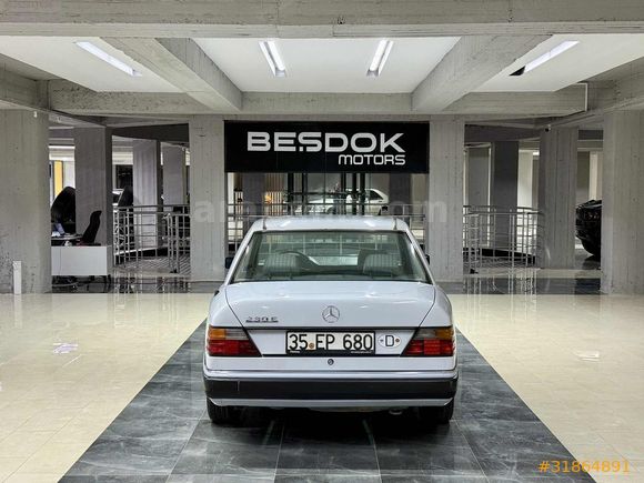 BEŞDOK MOTORS / 1990 MERCEDES 230E ARCTİC WHİTE ORJİNAL