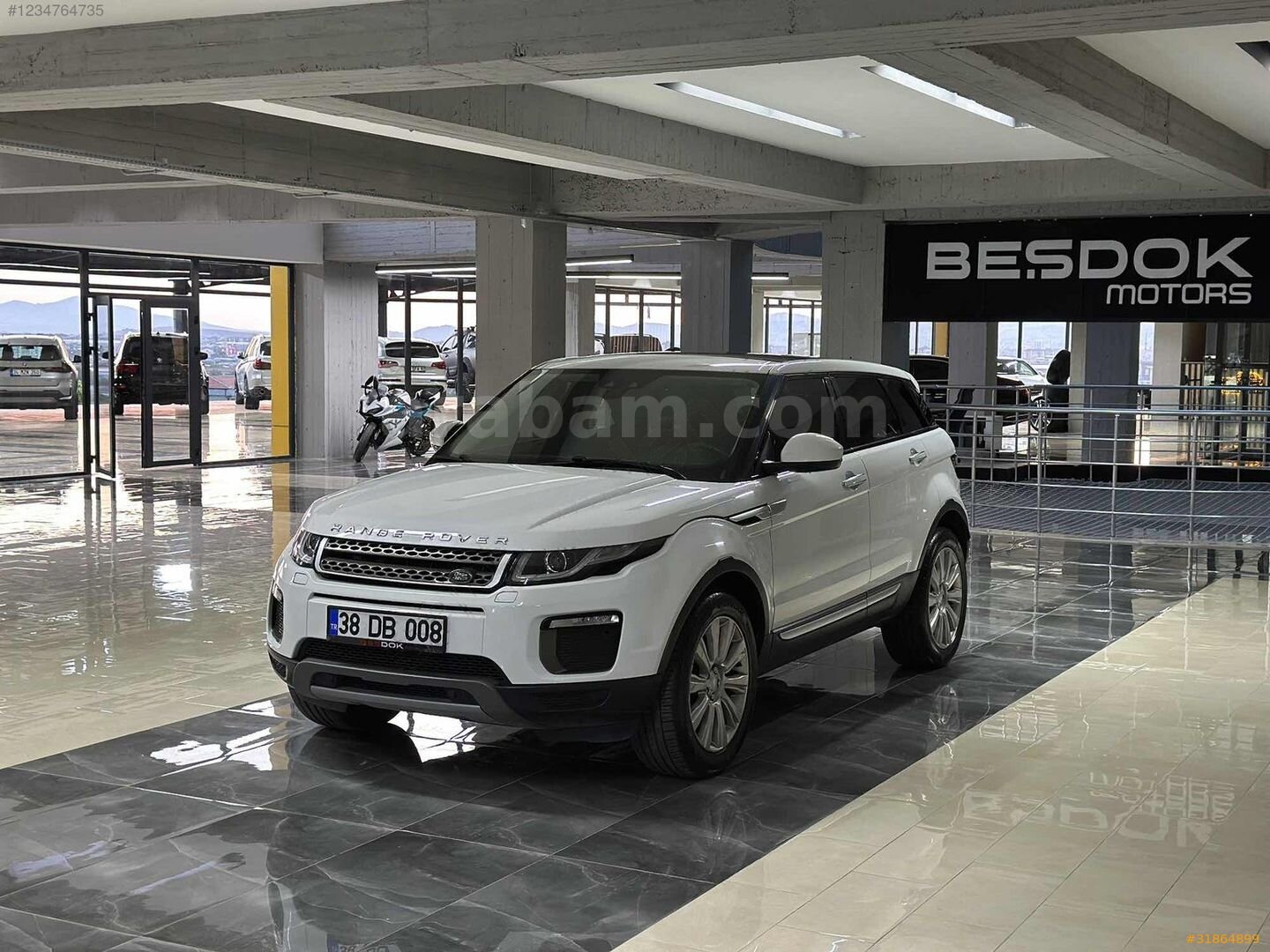 Galeriden Land Rover Range Evoque 2.0 TD4 HSE 2016 Model Kayseri 128.000 km Beyaz 1