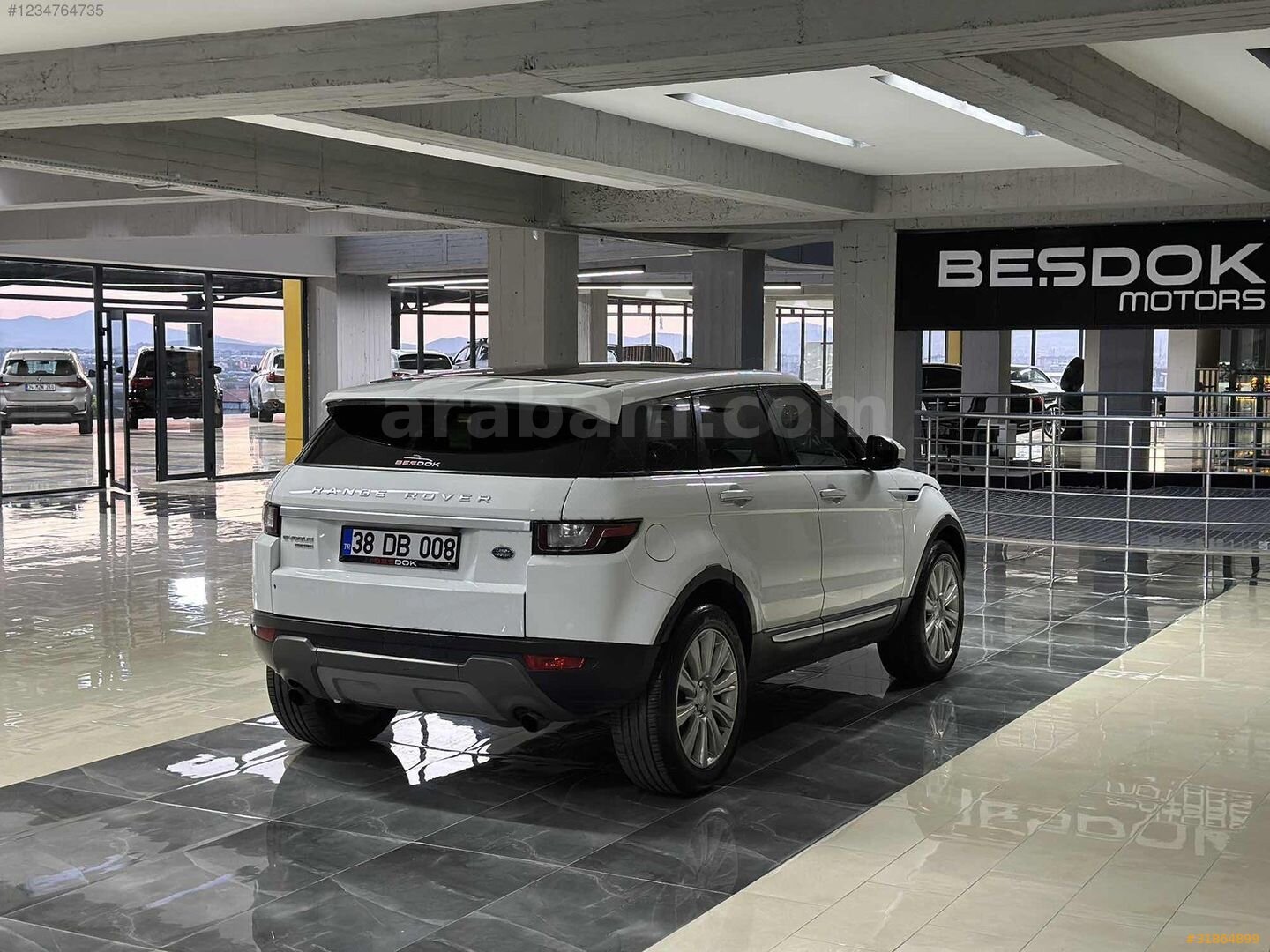 Galeriden Land Rover Range Evoque 2.0 TD4 HSE 2016 Model Kayseri 128.000 km Beyaz 4