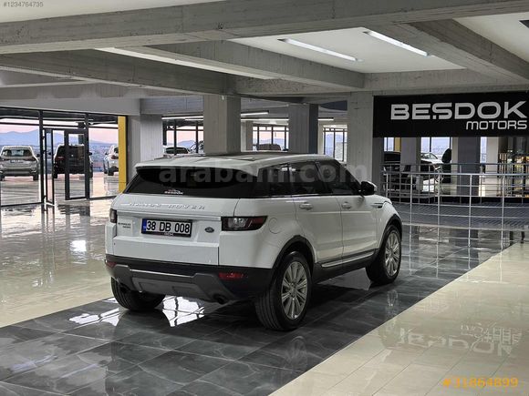 BEŞDOK MOTORS / RANGE ROVER EVOQUE 2.0 TD4 HSE HATASIZ