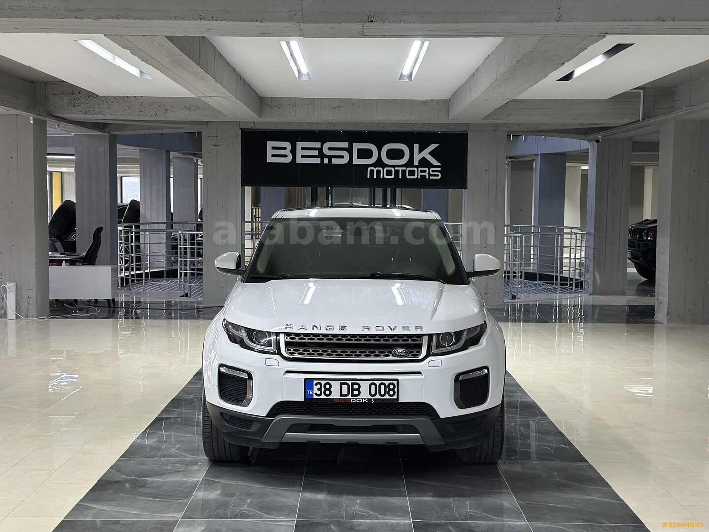 Galeriden Land Rover Range Evoque 2.0 TD4 HSE 2016 Model Kayseri 128.000 km Beyaz 2
