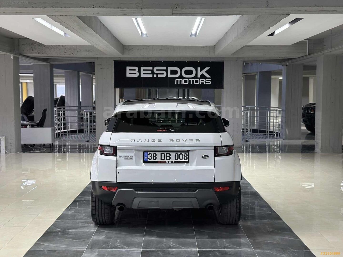 Galeriden Land Rover Range Evoque 2.0 TD4 HSE 2016 Model Kayseri 128.000 km Beyaz 5
