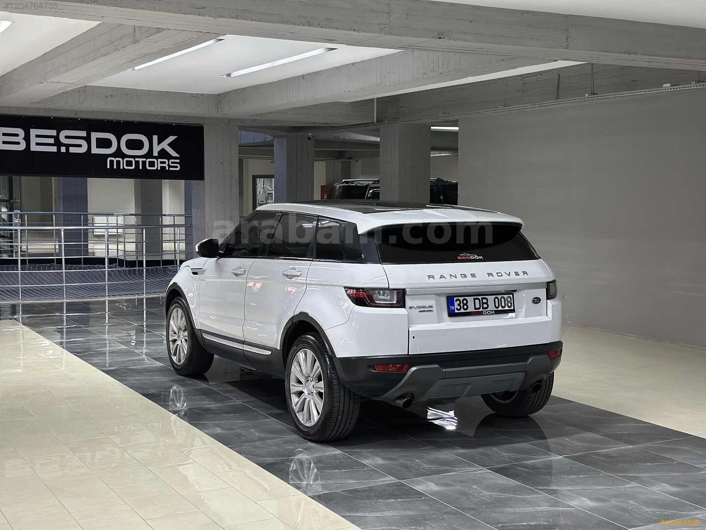 Galeriden Land Rover Range Evoque 2.0 TD4 HSE 2016 Model Kayseri 128.000 km Beyaz 6